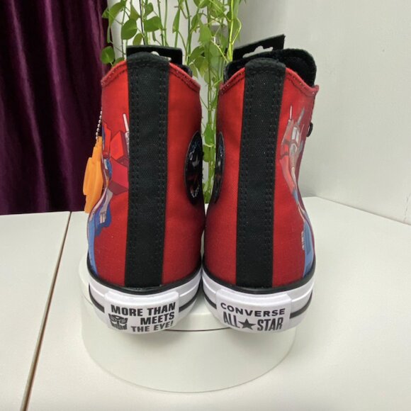 CONVERSE Chuck Taylor All Star Transformers Optimus Prime Edition New - Picture 4 of 12